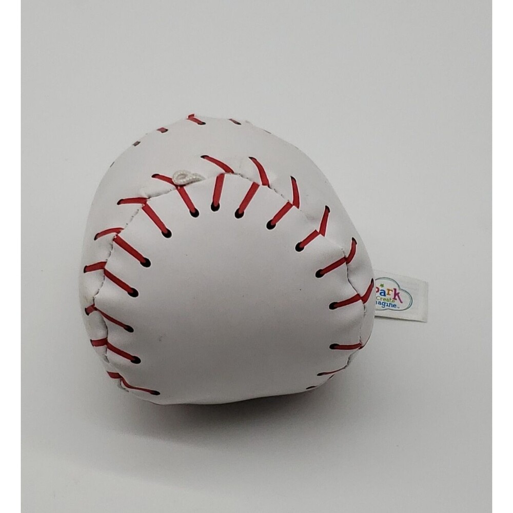 Spark Create Imagine Baseball Plush Soft Stuffed Sport Ball Toy Nursery Decor